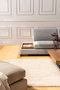 Atelier Del Sofa Tulip Corner Right con Puf - Gris claro